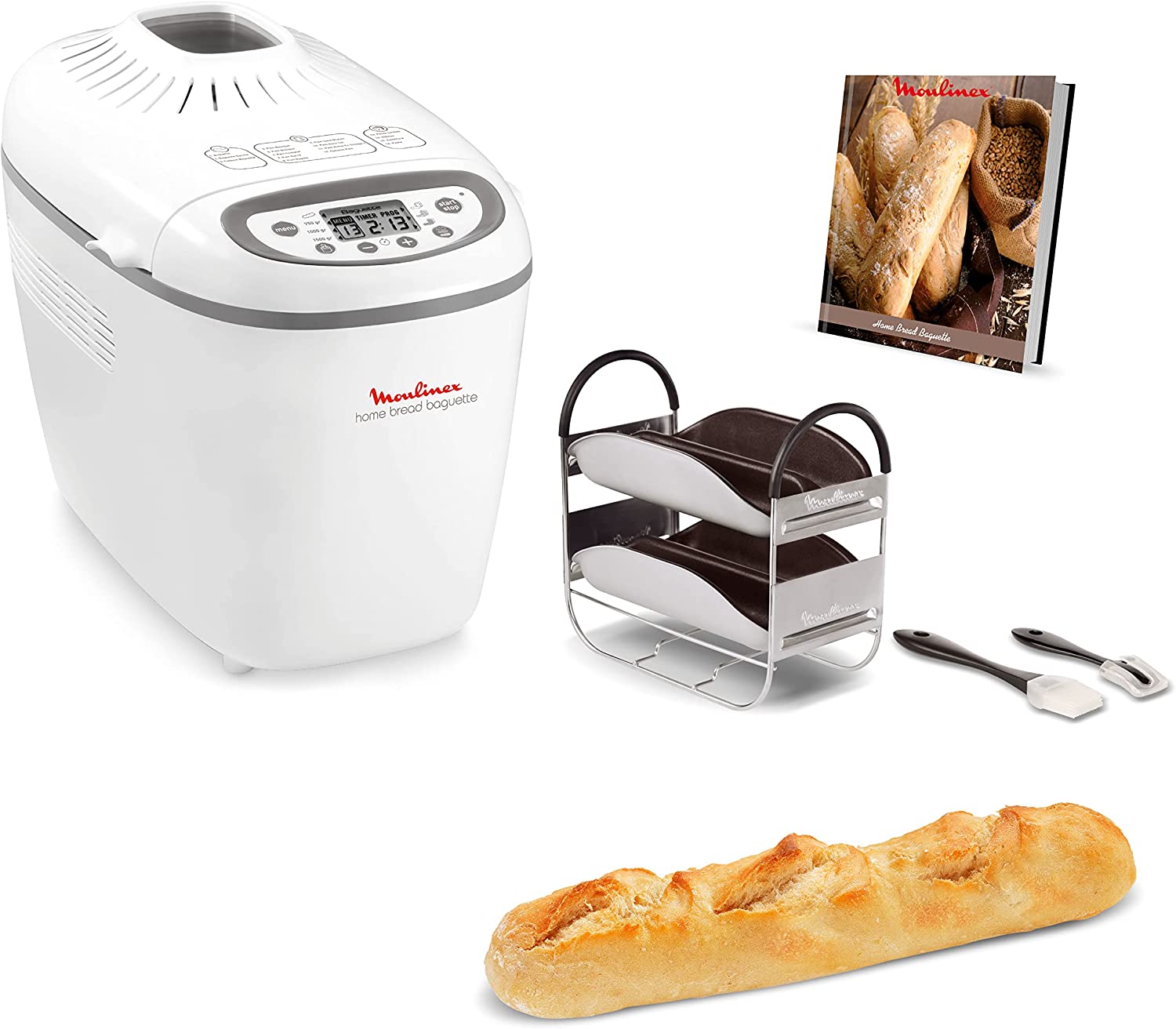 Machine à pain professionnelle Moulinex Home Bread Baguette